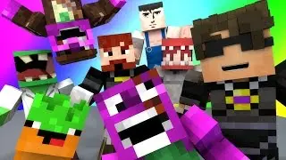 Minecraft Mini-Game : DO NOT LAUGH! (MY BLACKHOLE STOMACH AND THE DEMON CABLE COMPANY) w/ Facecam