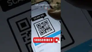 QR 🤩 code generator | AZAR CHANNEL | Tamil #shorts