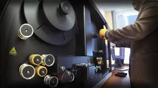 Cintel Scanner от Blackmagic Design в работе.