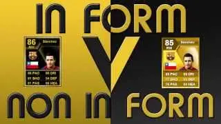 FIFA 13 Ultimate Team - In Form VS Non In Form - Sanchez 86 Rated Player Review