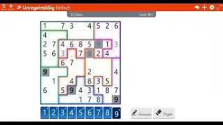 Microsoft Sudoku Irregular Easy, January 25, 2026, Daily Challenges