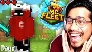 My First Day on mcFleet Lifesteal Server! (Ep 1)