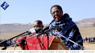 The Memorial ceremony of Late Lieutenant General Maaparankoe Mahao