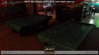 MEZZ BELGRADE OPEN 2025 - pre-match warm-up