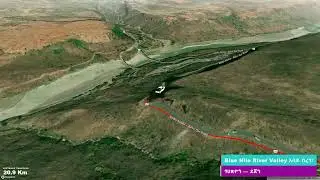 Crossing Blue Nile River Valley /አባይ በረሃ