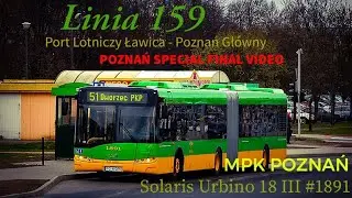 [POZNAŃ SPECIAL 11/11] Linia 159 Port Lotniczy Ławica - Poznań Główny #1891