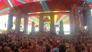 Filteria vs Anoebis Goa Music in Dance Temple Front View Boom Festival 2022