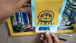 Doraemon toy magic pepper And colorful drawing  | kids magic stick | @mehul_official_005 