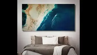 Sand and Serenity &ndash; Modern Beach Abstract Art, by Petra Meikle