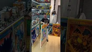 I made YuGiOh card made with 10k LEGO pieces! 😀#lego #legoart #yugioh #legoyugioh #yugiohcommunity