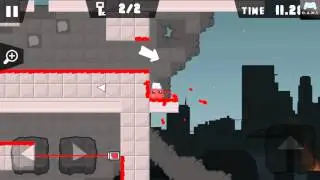 Mad dex gameplay level 2 (super meat boy on phone)