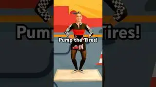 Pumping Tires with Pli&eacute;s! #fantasyballetadventures
