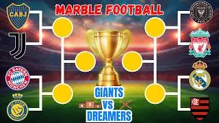 Giants vs Underdogs! 🔥 Marble Football Cup | Top Clubs Knockout
