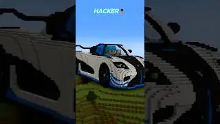Minecraft NOOB vs PRO vs HACKER: SPORT CAR HOUSE BUILD CHALLENGE in Minecraft