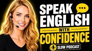 Speak English with Confidence Every Day | Overcome Fear & Build Fluency | Slow English Practice