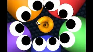 1 Pro vs 400+ snakes - Insane slither.io gameplay