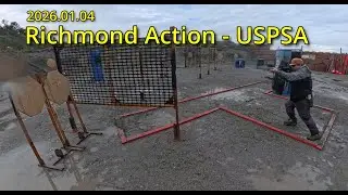 Richmond Action - USPSA - PCC - A Wet and Cold First Match of 2026!