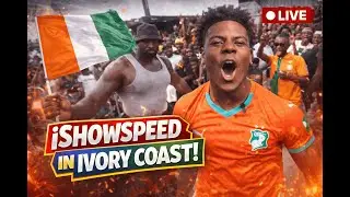 IShowSpeed LIVE in Ivory Coast 🇨🇮 | Craziest Crowd Energy Ever!