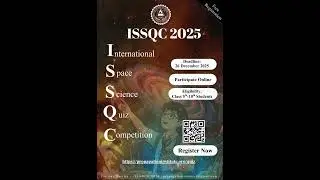 International Space Science Quiz Competition 2025 |FREE Online Quiz for 5th - 10th Students #shorts