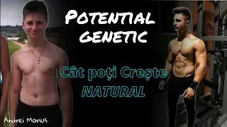 Cât poți crește Natural?? | Potențial Genetic și minciunile celebrităților