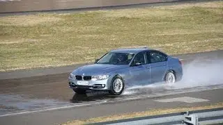 Test Pneu MICHELIN Alpin 5 - BMW 335i - Circuit Ladoux - AudiPassion.com