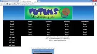 Curso Pr&aacute;ctico: HTML5 y CSS3: #4 - MEN&Uacute; DESPLEGABLE