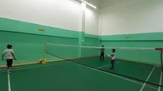 Boys badminton at BK enchanting enclave Ongole 10/12/2020 Part 2