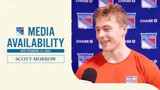 NYR Rookie Camp: Scott Morrow Media Availability | September 13, 2025