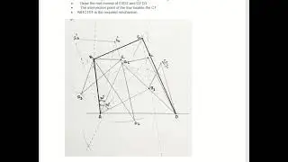 Kinematic Synthesis-Synthesis by Path Generation (Four Link Mechanism)