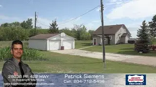 28036 PR 422 HWY in Rosenort Manitoba with Patrick Siemens