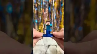 Opening MINECRAFT Mini Diecast Figures! STEVE with Gold Sword 🗡️🙋&zwj;♂️ #toyunboxing #minecraft