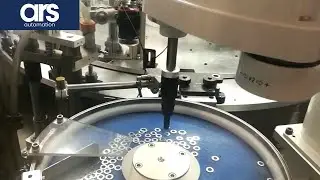 Flexible parts feeding system: double Flexibowl&reg; + Epson Robot to handle components