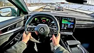 2023 Renault AUSTRAL iconic esprit Alpine [ 1.3 158hp mild-hybrid CVT ] POV Test Drive - part 2