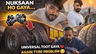 Universal toot gaya😰Again Tyre problem in my Partner💔Road Life struggle || Sethi Xpress 