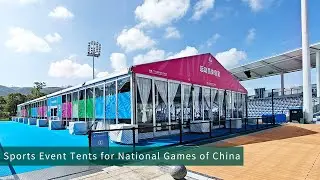 Sports Event Tents and Temporary Structures for the 15th National Games of China