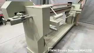 IWM MM2215 &ndash; Heavy-Duty Stroke Sander Running | GFP Machines