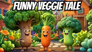 Funny Veggies Tale | Who is The Best Vegetable | Funny Story for Kids | Good Night Tales