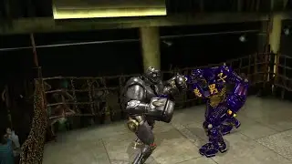 REAL STEEL THE VIDEO GAME - KONG TRON vs NOISY BOY