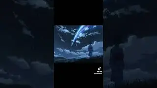YOUR NAME (edit) #yourname #anime #music #portugal #europe #space #meteor