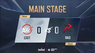 100 Thieves Vs Rad Esports Main Stage Lower Final Marvel Rivals Ignite Mid Season Finals