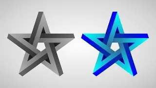 How to Make 3d Star Logo In Corel DRAW | Core Draw Logo Tutorial