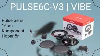 PULSE6C-V3 | VIBE Pulse Serisi 16cm Komponent Hoparl&ouml;r