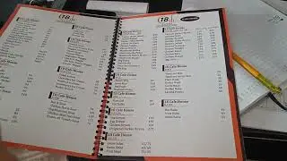 menu Card Printing and Designing