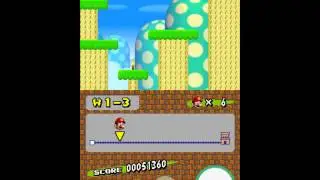 New Super Mario Bros. Deluxe (NSMBDS Hack) Part 1 No Commentary