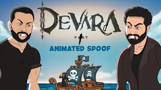 Devara Part 1 Animated Spoof | ft. Captain Jack Sparrow #viralvideo