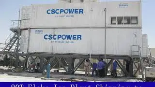 20T Flake Ice Plant Shipping to Saudi Arabia