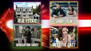 REAL ESTATE SHOOT+ SHORT FILM +GRADUATION SHOOT || VLOG