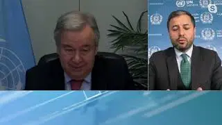 Nasir Andisha discuss UN and Afghanistan