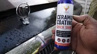 fenyx ceramic coating quick shine water 💧beading technology test review