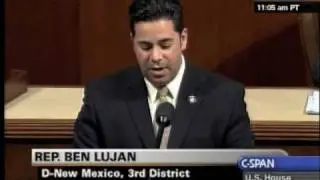 Congressman Ben Ray Luj&aacute;n Speaks about Water Issues